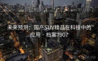 未来预测：国产SUV精品在科技中的应用 · 档案7907