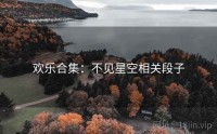 欢乐合集：不见星空相关段子